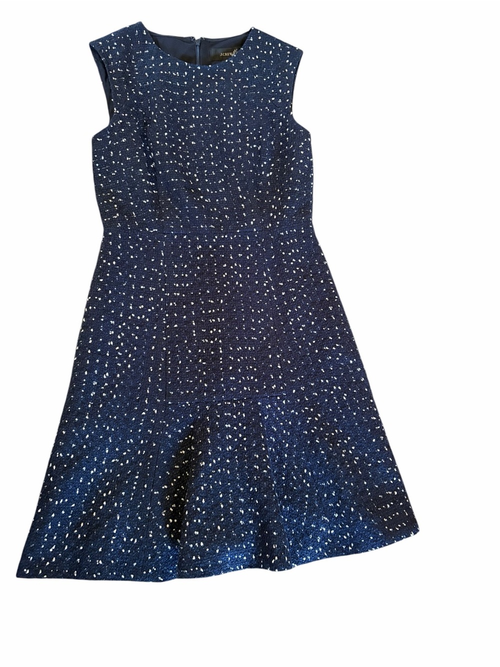 J. Crew NWT A-line dress in Spotted Tweed - Picture 5 of 12